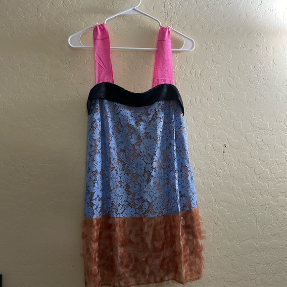 Maeve Sleeveless Square-Neck Mini Dress - Picture 3 of 5